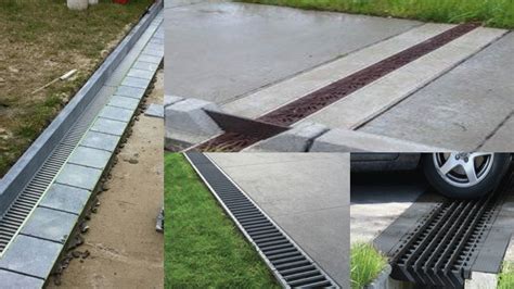 trench drain box channel